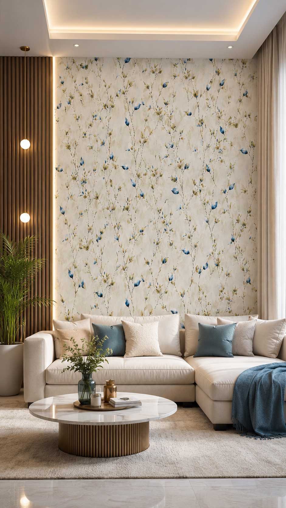 Self Adhesive Textured Wallpaper for Wall | Premium Decorative Wall Covering thumbnail 3