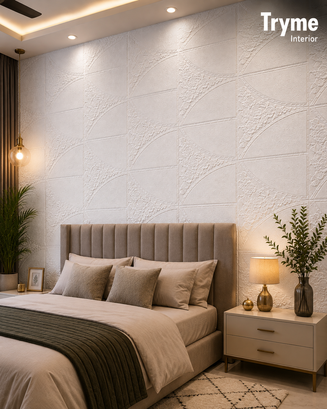 TryMe 3D Luxury 2.5×2.5 Foam Sheet Panel — FS-14