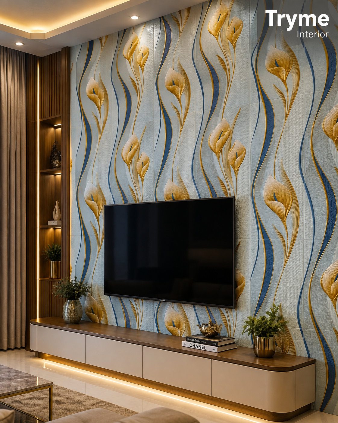 TryMe 3D Luxury 2.5×2.5 Foam Sheet Panel — FS-09
